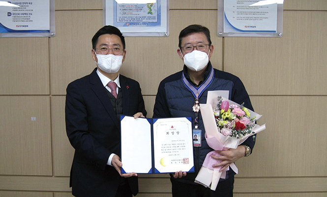 월성1사업소, 고리1사업소, 신보령사업소 온정의 나눔 수상으로 이어져 사진