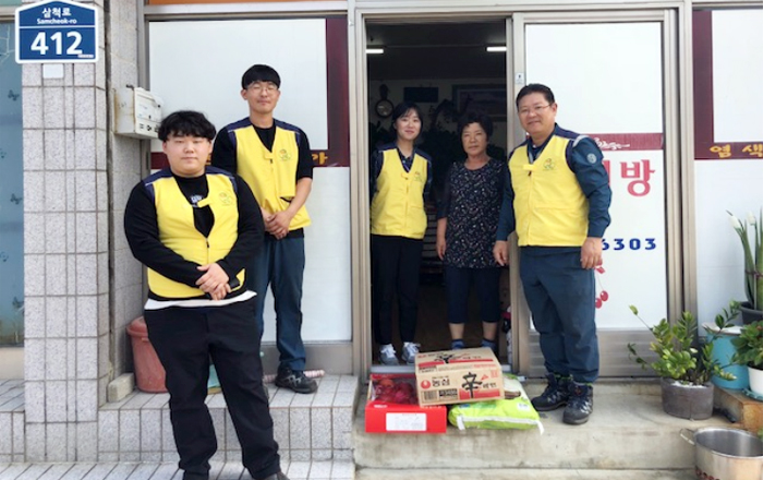 삼척사업소 사랑의 추석 명절 위문 봉사활동 시행 사진
