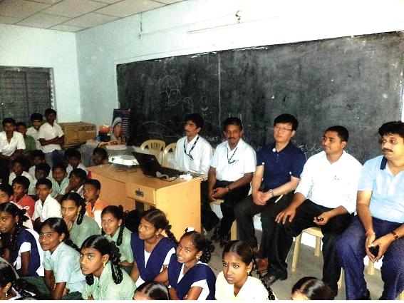 안전교육 시행 - 인도 베마기리사업소 사진