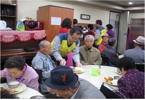 울산사업소 - '나눔과 섬김의 집 무료급식센터' 봉사활동 시행 사진