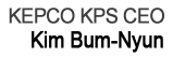 KEPCO KPS CEO Kim Bum-Nyun