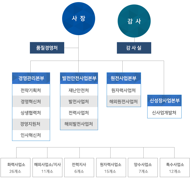 조직도 다음 설명 참조