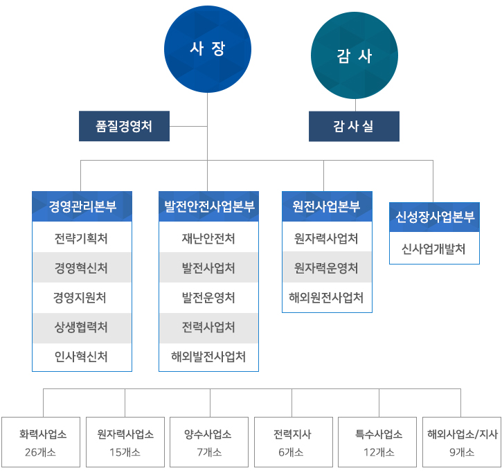 조직도 다음 설명 참조